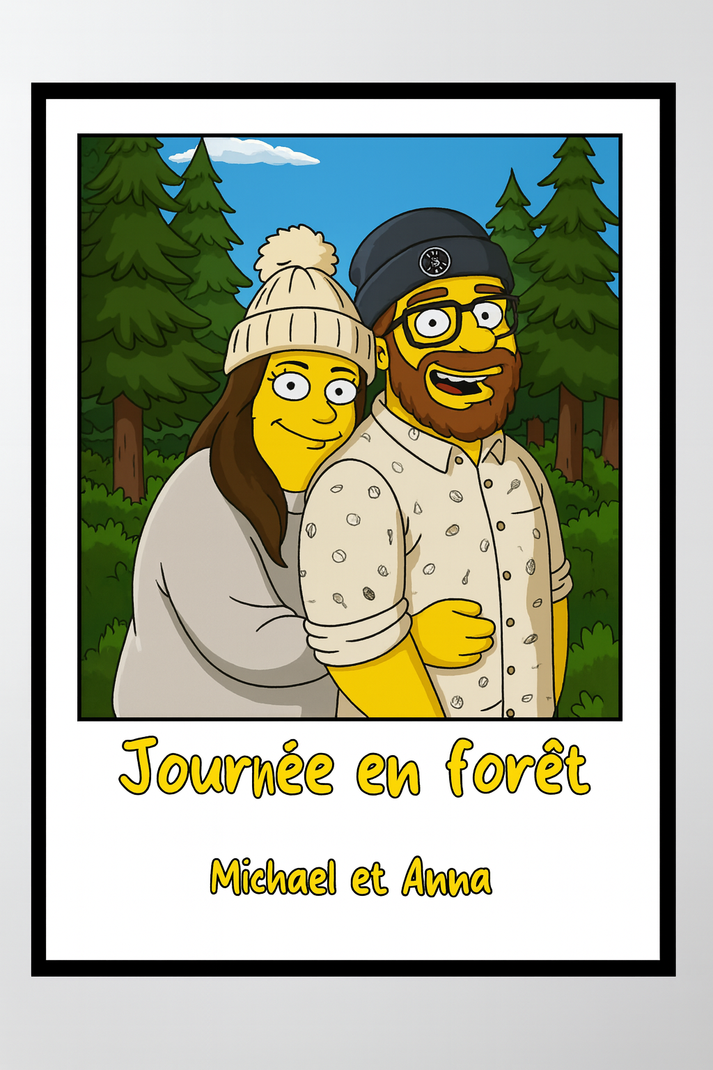 Cadre intelligence artificielle 30x40cm