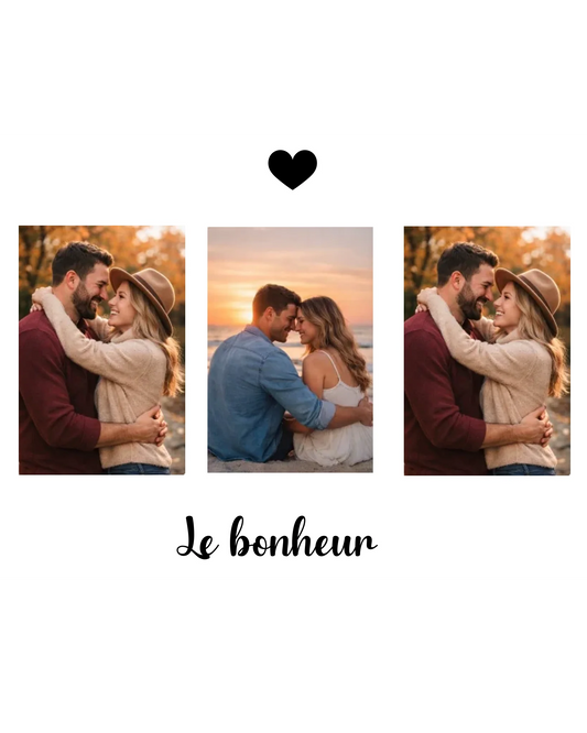 Cadre 30x40cm pèle mèle paysage